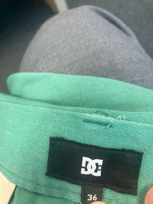 Pantalón corto DC Shoes skate verde