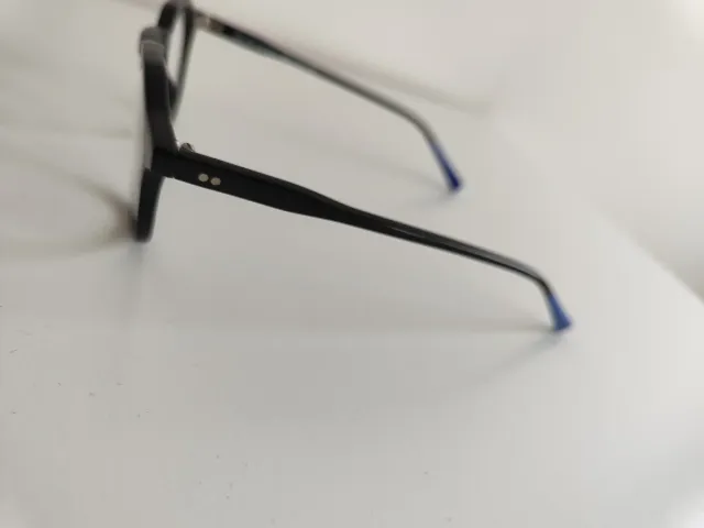 Occhiali Sir George Uomo Nero Blu