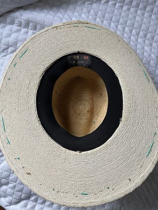 Sombrero Panamá Beige y Verde