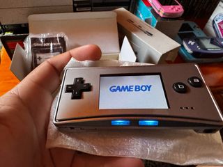 Nintendo Game Boy Micro Plata