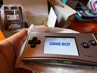 Nintendo Game Boy Micro Plata