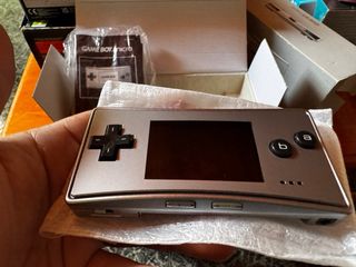 Nintendo Game Boy Micro Plata