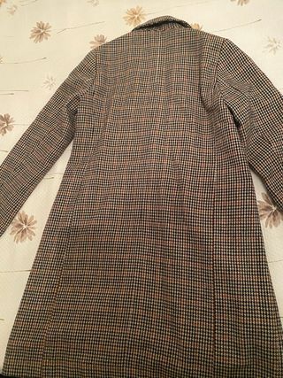 Abrigo largo de cuadros – New Look Petite