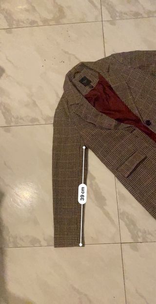 Abrigo largo de cuadros – New Look Petite