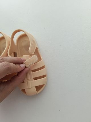 Sandálias de Criança Cor de Pêssego n 21