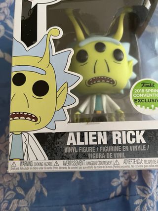 Funko Pop Alien Rick 337 Exclusivo