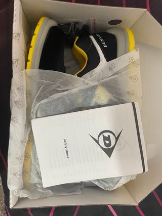 Zapatos de protección Dunlop negros