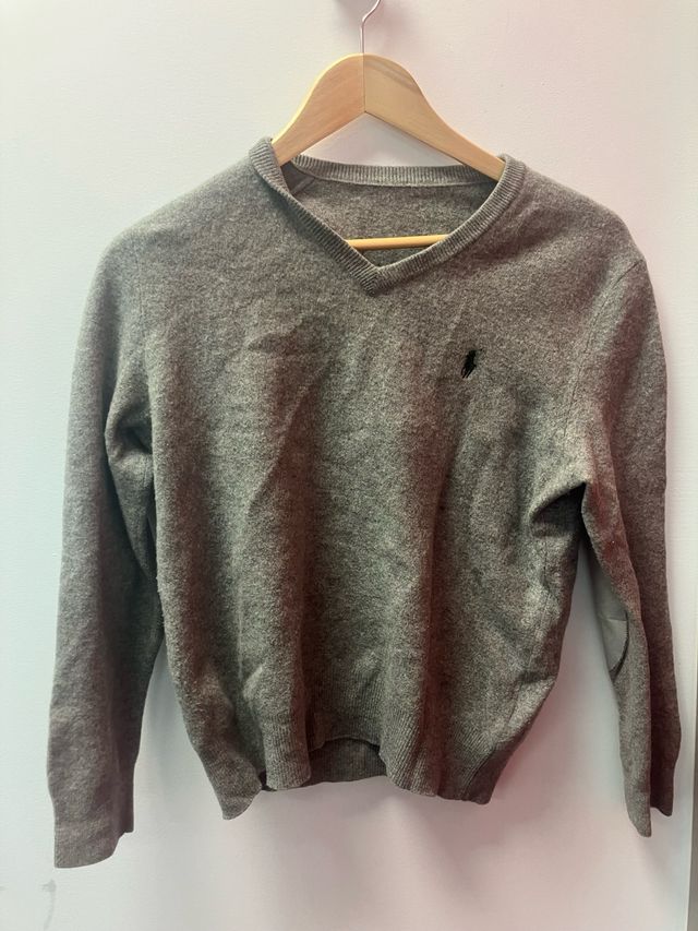 Jersey Pico Gris Ralph Lauren