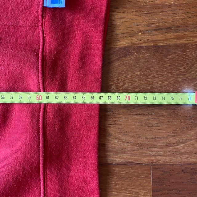 Sudadera Russell No Capucha Roja Vintage American