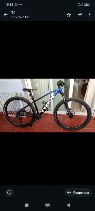 Trek Marlin 7 Bicicleta Montaña Azul