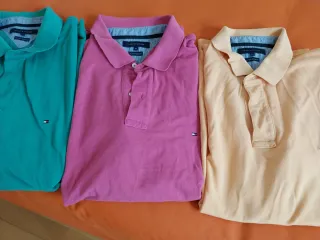 Lote 3 polos Tommy Hilfiger Talla 3Xl
