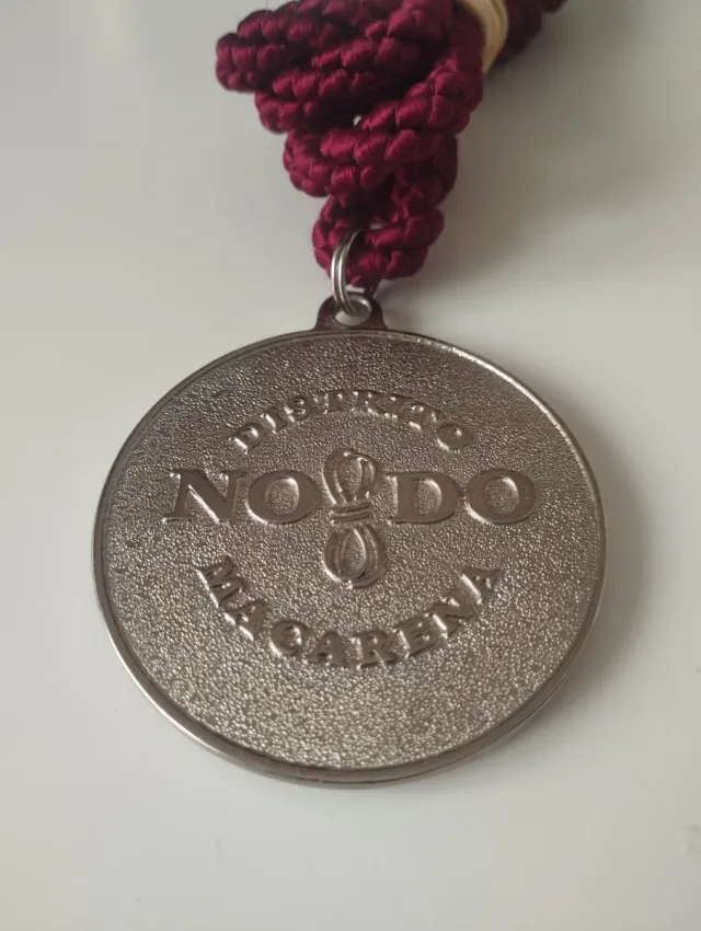 Medalla Hermandad Distrito Macarena Sevilla