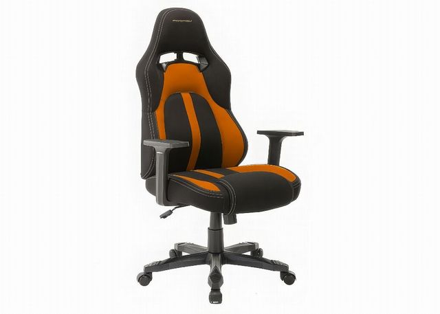 Sedia Gaming Cortek Moon Nero/Arancione