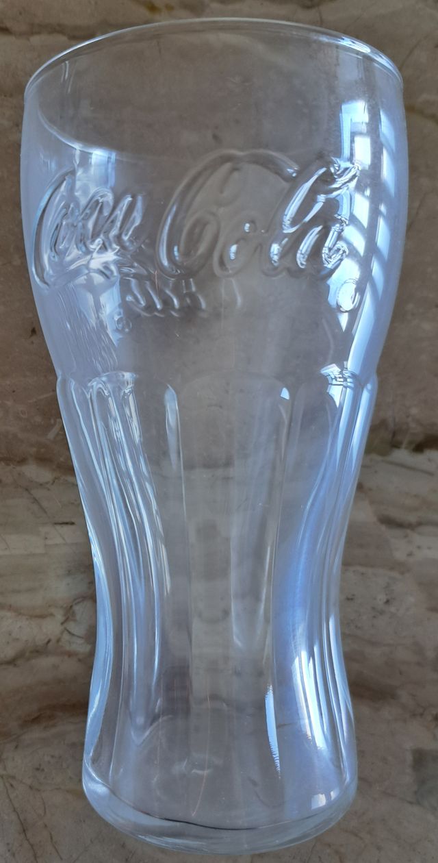 Vaso Coca-Cola Transparente