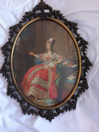 Quadretto decorativo ovale