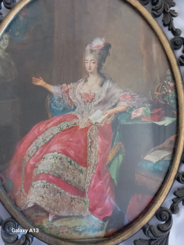 Quadretto decorativo ovale