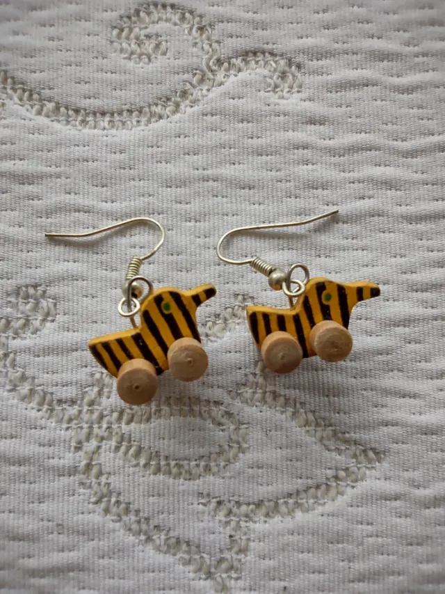 Pendientes pato tigre (Tigerente)