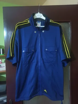 Giacca Adidas Vintage 90s Blu/Giallo