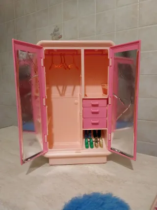 Barbie Camera da Letto 1978 e valigetta cosmetici