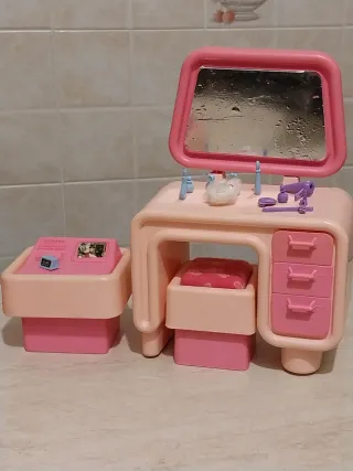 Barbie Camera da Letto 1978 e valigetta cosmetici