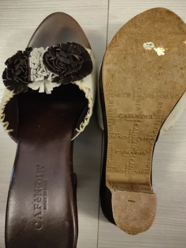 CAFÉNOIR Scarpe donna beige/marrone