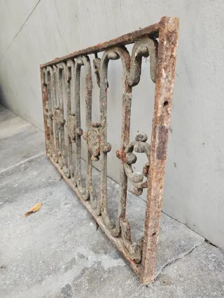 Reja de forja madrileña 1836