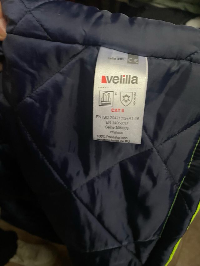 Abrigo de trabajo reflectante