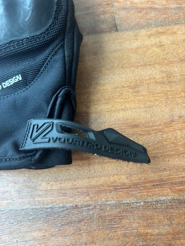Guantes Moto Vquattro Design Niños Negro