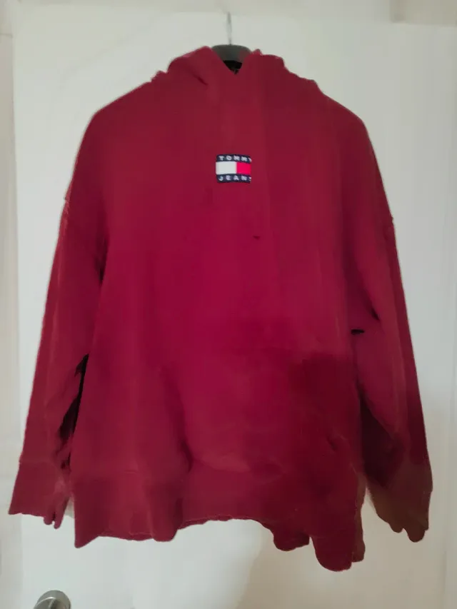 Sudadera hombre Tommy Jeans Granate