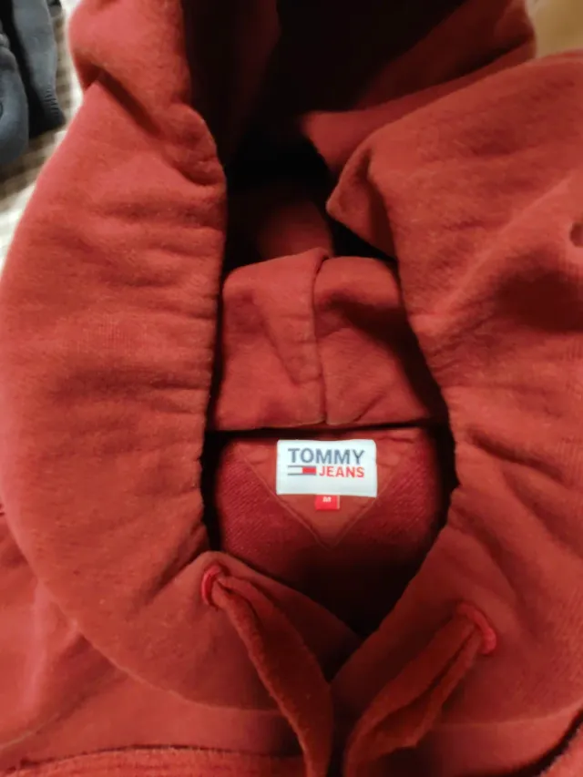 Sudadera hombre Tommy Jeans Granate