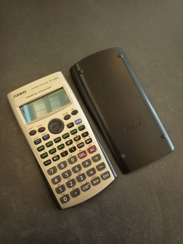 Calculadora Financiera Casio FC-100V