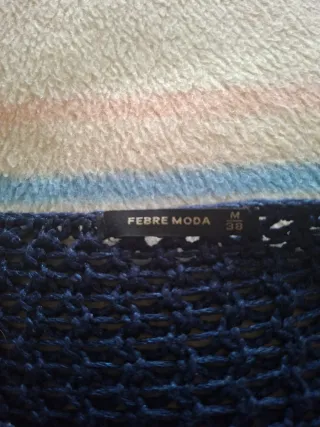 Jersey de rejilla azul