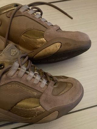 Sneakers Fornarina Beige/Oro