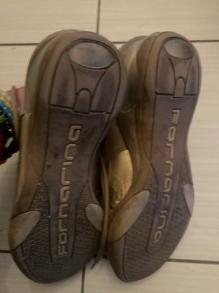 Sneakers Fornarina Beige/Oro