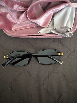 Occhiali da sole Miu Miu neri