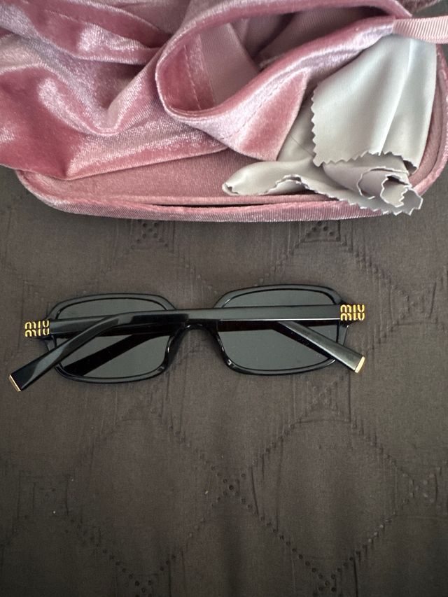 Occhiali da sole Miu Miu neri