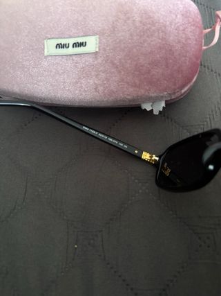 Occhiali da sole Miu Miu neri