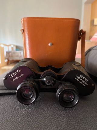 Prismáticos Zenith 12x50 Funda Cuero