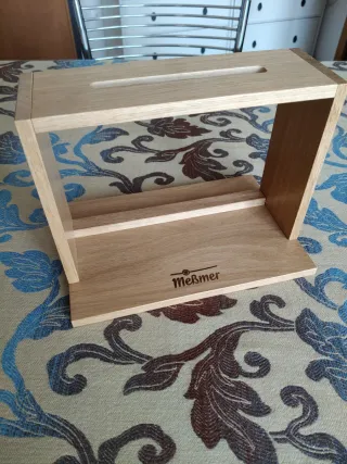 Espositore tisane in legno Meßmer