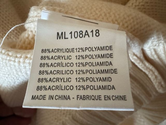 Jersey LILI SIDONIO beige/negro Talla M