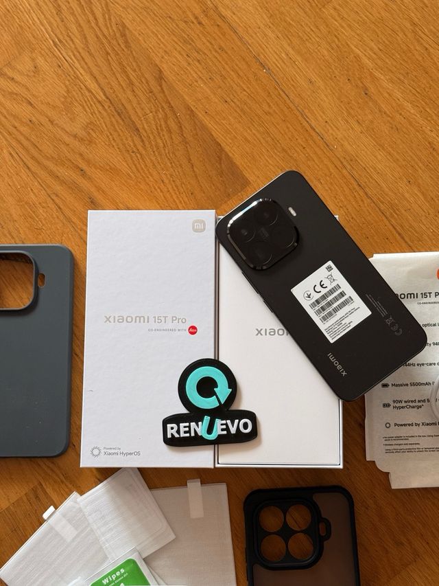 Xiaomi 15T Pro Negro // 6 ciclos de carga