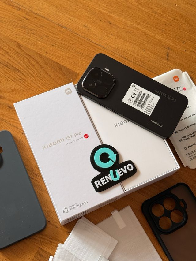 Xiaomi 15T Pro Negro // 6 ciclos de carga
