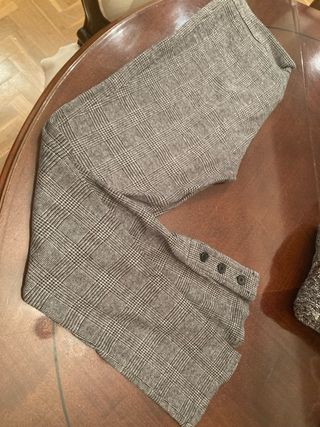Pantalón cuadros Massimo Dutti Talla XS