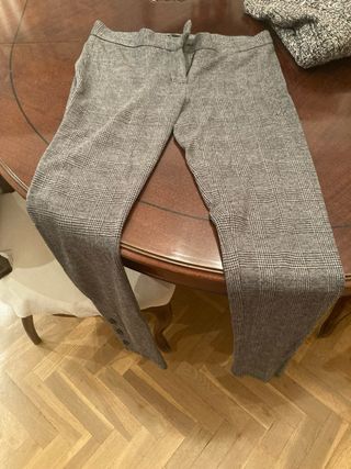 Pantalón cuadros Massimo Dutti Talla XS