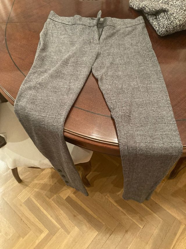 Pantalón cuadros Massimo Dutti Talla XS
