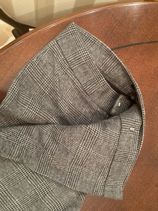 Pantalón cuadros Massimo Dutti Talla XS