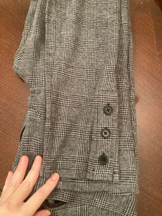 Pantalón cuadros Massimo Dutti Talla XS