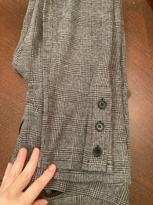 Pantalón cuadros Massimo Dutti Talla XS