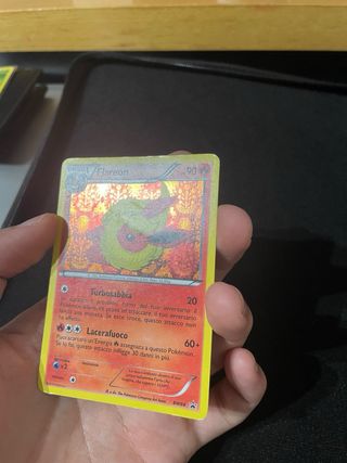 Flareon e leafeon promo bianco e nero Pokémon