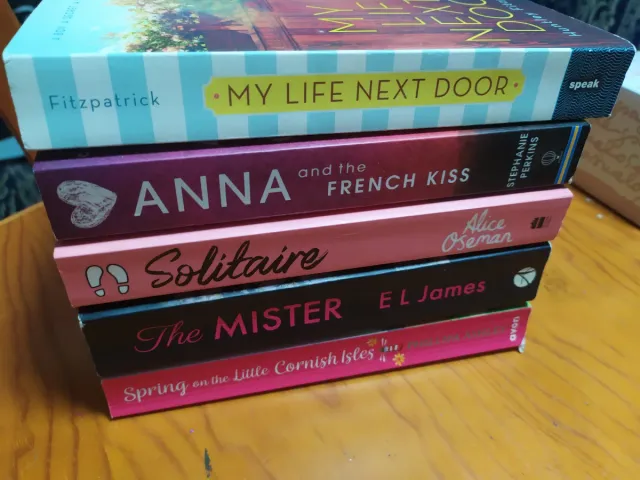 OFERTA Pack 5 libros de romance en inglés